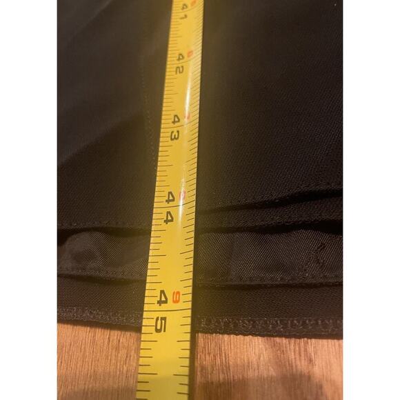 Ralph Lauren Collection Purple Label Black Cocktail Dress Satin Bow Midi Formal - Picture 10 of 11